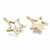 Natural Freshwater Shell Charms KK-S356-207G-NF-2