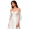 Polyester Detachable Mesh Puff Sleeves AJEW-WH0485-43B-7