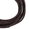 5M Braided Leather Cord with Core WL-BBC0001-01A-01-1