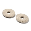 Natural Lava Rock Disc Big Pendants G-M203-07-1-2