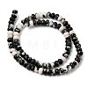 Natural Zebra Jasper Beads Strands G-A280-A22-01-4