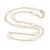 304 Stainless Steel Cable Chain Necklaces NJEW-M183-02G-1