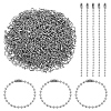400Pcs Iron Ball Chains IFIN-PH0002-48-1