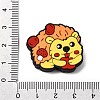 Thanksgiving Theme Silicone Beads SIL-J001-01M-3