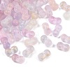 Gradient Color Transparent Acrylic Beads OACR-M023-02A-1