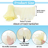5 Yards Polyester Ruffled Ribbon OCOR-TA0004-06B-4
