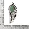 Natural Green Aventurine Big Pendants G-G112-02AS-01-3