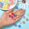 Transparent Acrylic European Beads FIND-CJC0003-54A-5