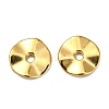 Tibetan Style Alloy Wavy Spacer Beads LS-K0NWF011-1