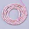 Natural Pink Opal Beads Strands G-R462-018A-A-2