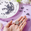 Striped Resin Beads RESI-TAG0001-01-7