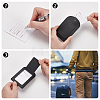 GOMAKERER 2Pcs 2 Colors Couple PU Leather Passport Protector Covers AJEW-GO0001-60-3