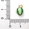 Brass Enamel Pendants KK-S511-01A-G-3