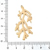 Hollow 304 Stainless Steel Pendants STAS-Z194-03G-03-3