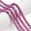 Handmade Polymer Clay Bead Strands X-CLAY-S094-6mm-B03-1