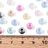 FGB Inside Colours Transparent Glass Seed Beads SEED-T009-01M-4