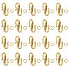 Tibetan Style Alloy S-Hook Clasps FIND-FS0005-25AG-1