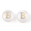 Natural Freshwater Shell Beads SHEL-N036-01B-4