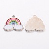 Alloy Enamel Pendants LS-EA214Y-2