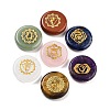 7 Chakra Natural Gemstone Ornaments G-P537-02-1