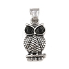 304 Stainless Steel Rhinestone Pendants STAS-K316-06B-AS-1