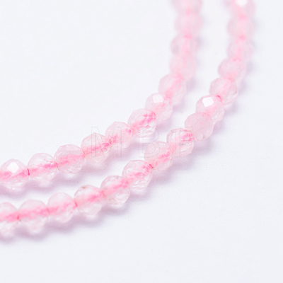 Natural Rose Quartz Beads Strands G-J369-29-2mm-1