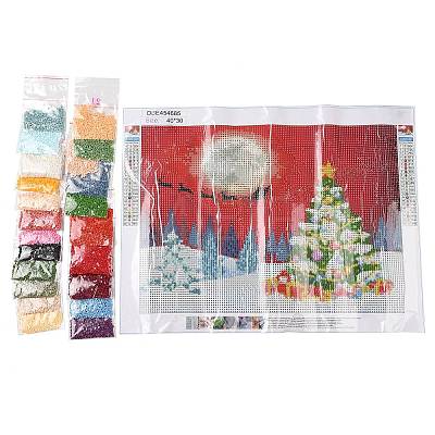 DIY Christmas Theme Diamond Painting Kits DIY-U002-02K-1