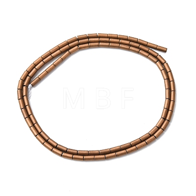 Electroplated Synthetic Non-magnetic Hematite Beads Strands G-K366-I02-02-1