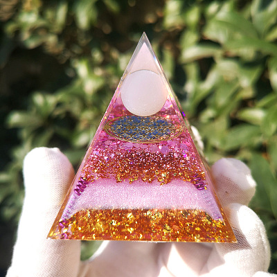 Orgonite Pyramid Resin Energy Generators PW-WG97221-01-1