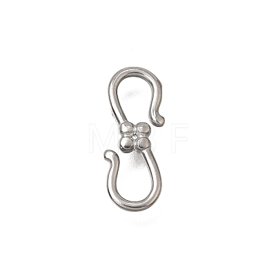 304 Stainless Steel S-Hook Clasps SA-CBACB61-08P-1