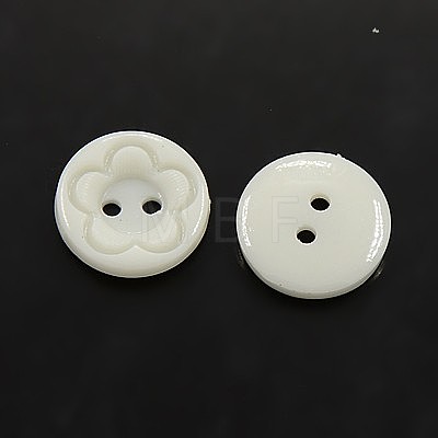 Acrylic Sewing Buttons for Clothes Design BUTT-E083-E-01-1