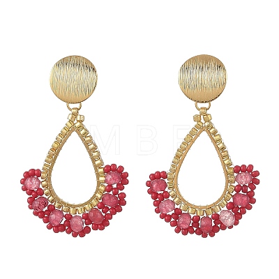 201 Stainless Steel Stud Earrings EJEW-MZ00809-1