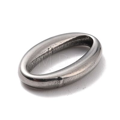 304 Stainless Steel Linking Ring Pendants STAS-B024-31P-1