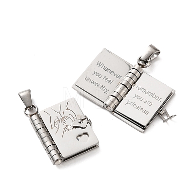 304 Stainless Steel Pendants SA-CBA694E-01P-03-1