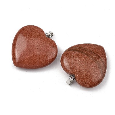 Synthetic Goldstone Pendants GG-K002-12A-06-1
