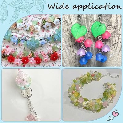 160Pcs Glass Beads GLAA-SP0001-01-1