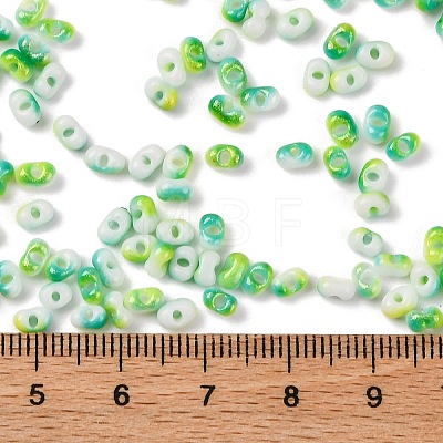 Baking Paint Glass Seed Beads SEED-C003-01E-1