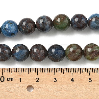 Natural Turquoise Beads Strands G-P574-A04-10mm-1