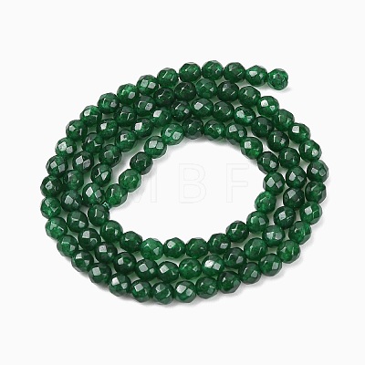Natural Malaysia Jade Beads Strands G-K288-4mm-11-1