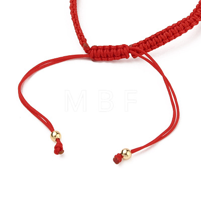 Adjustable Nylon Thread Braided Bead Bracelets BJEW-JB05548-03-1