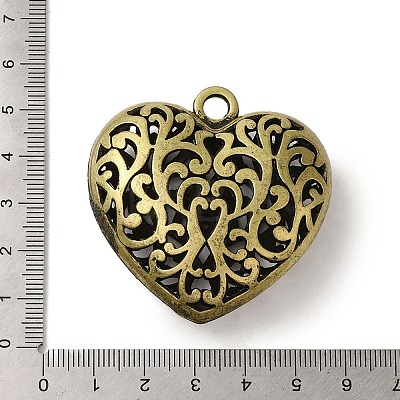 Hollow Tibetan Style Alloy Big Pendants TIBEP-L021-001AB-1