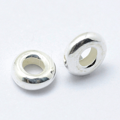 925 Sterling Silver Spacer Beads STER-L063-05B-S-1