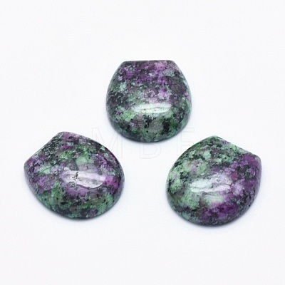 Natural Ruby in Zoisite Cabochons G-G760-C04-1