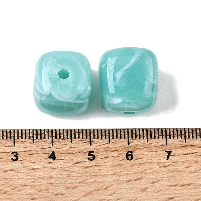 Opaque Acrylic Beads OACR-D320-01H-1