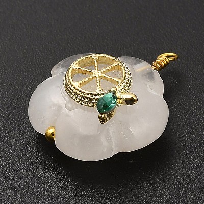 Natural Quartz Crystal Pendants G-C290-02D-1
