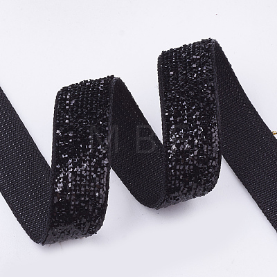 Glitter Sparkle Ribbon SRIB-T002-01B-08-1