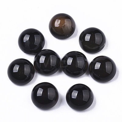 Translucent Glass Cabochons GLAA-T023-03E-1