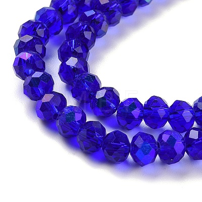 Electroplate Glass Beads Strands EGLA-A034-T1mm-L16-1