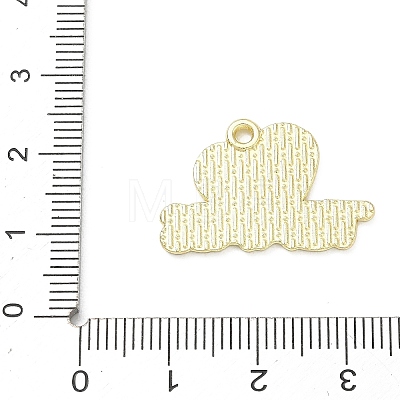 Tennis Alloy Enamel Pendants AL-CBA292F-02F-G-1