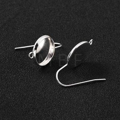 304 Stainless Steel Earring Hooks STAS-F271-01C-S-1